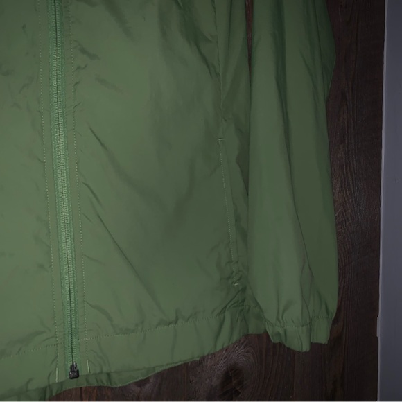 Women’s L GUIDE SERIES Green Nylon Packable Zip Front Jacket Cute Style EXC - Picture 5 of 12